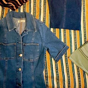 Zara Authenthic Denim Dress By TRF